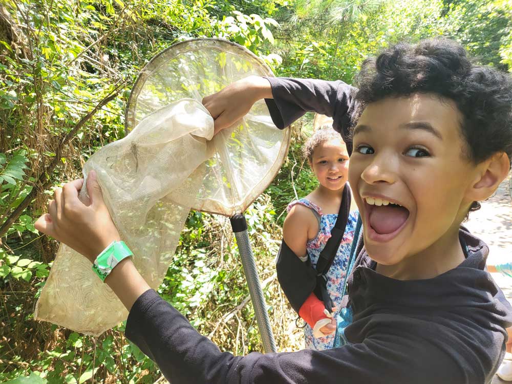Summer camp students at Phinizy